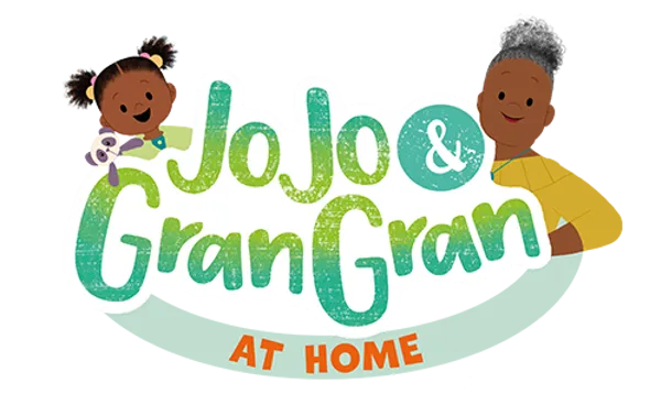 Jojo And Gran Gran At Home logo - 500 x 298px