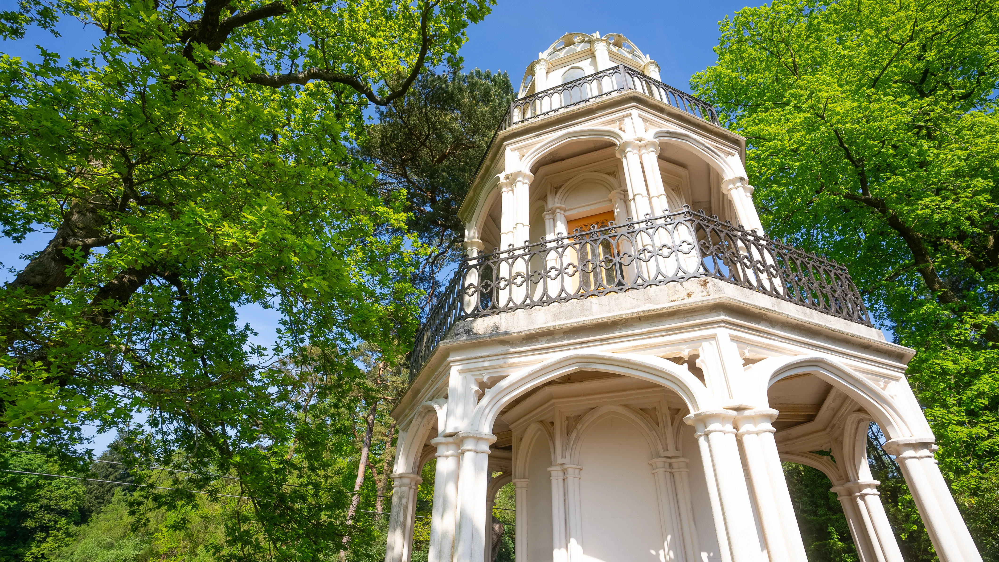 Prospect Tower in The Gardens at Alton Towers Resort