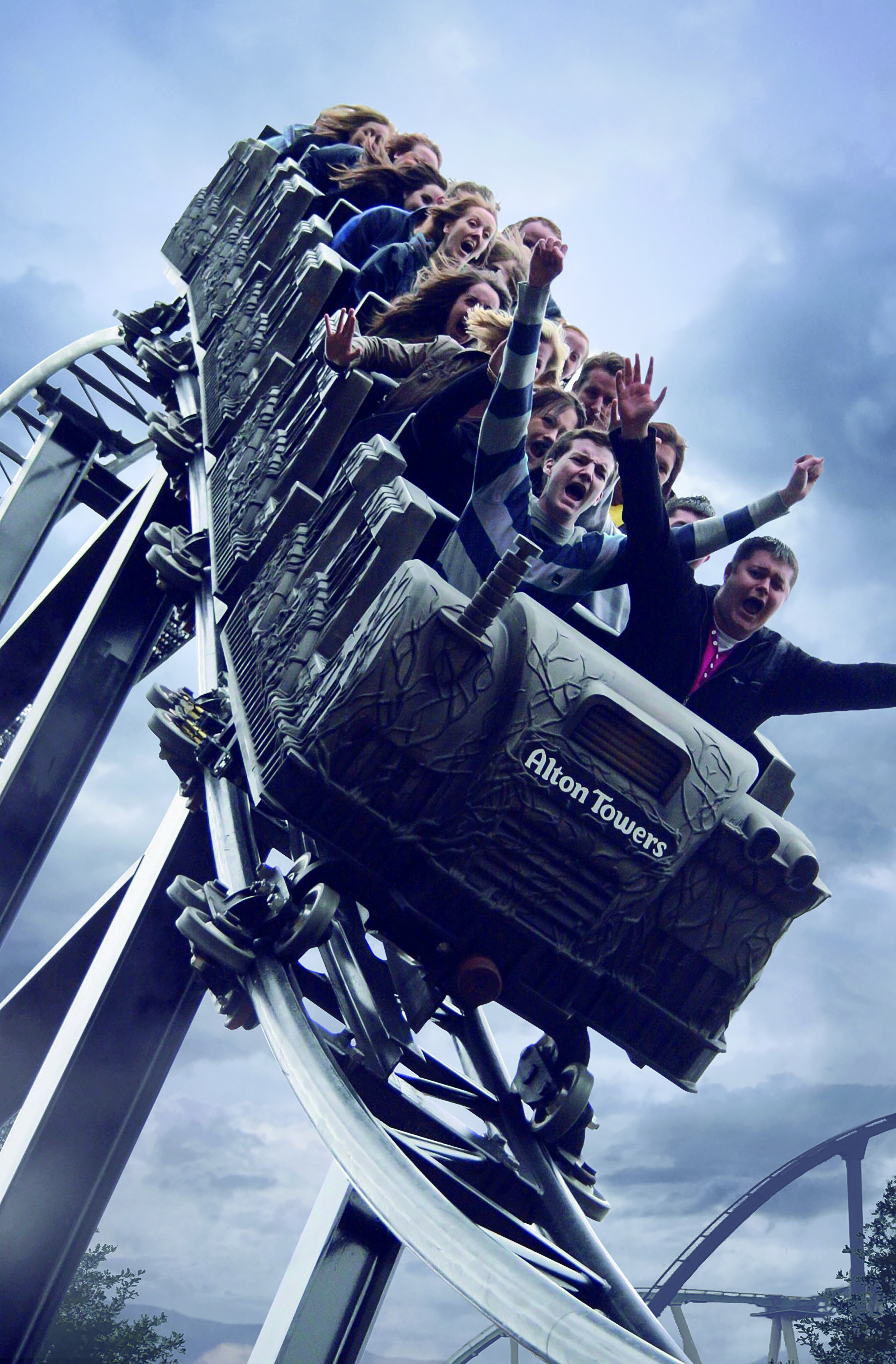 Th13teen Theme Park Ride At Alton Towers Resort