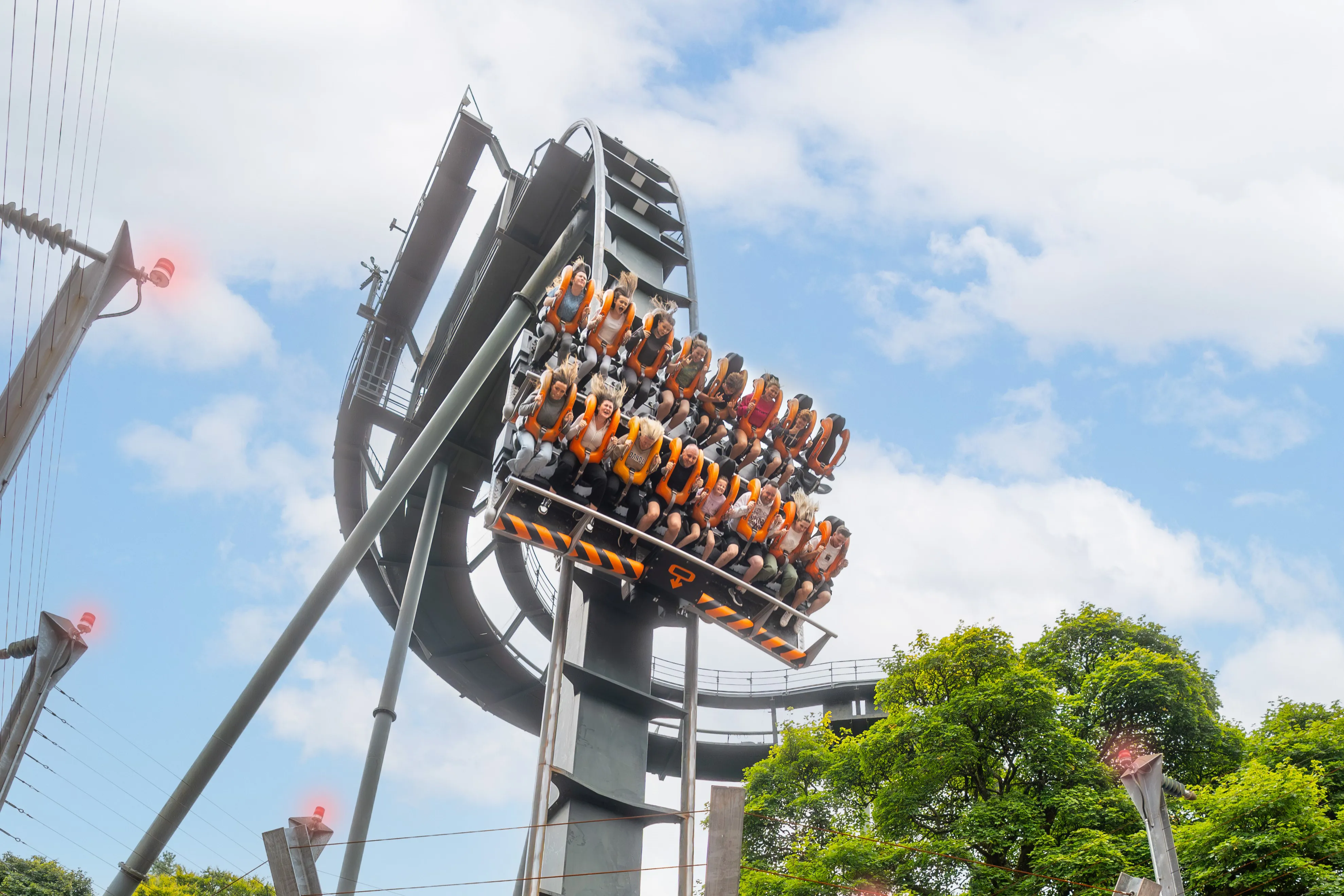 Oblivion drop at Alton Towers Resort