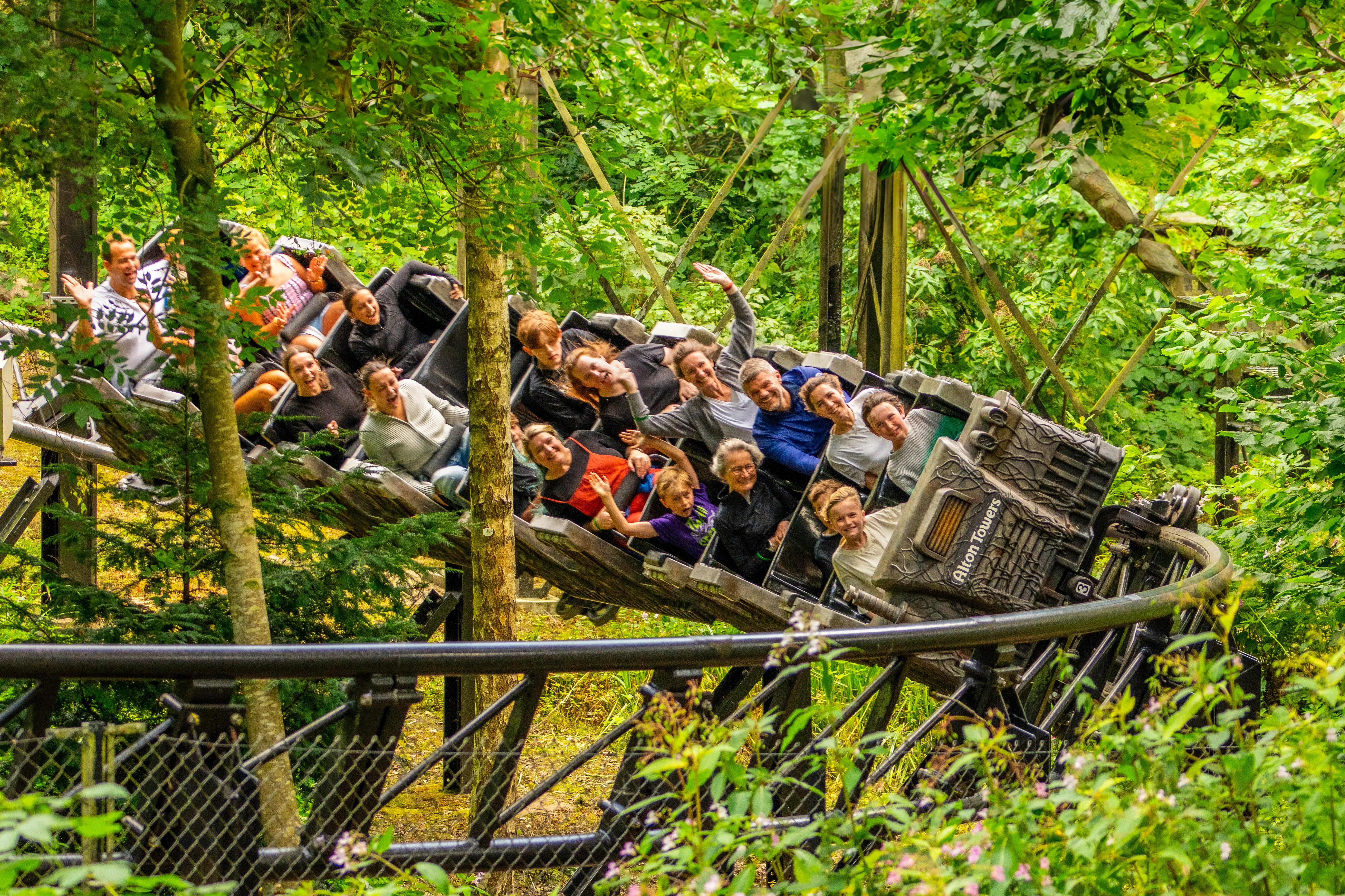 Turn on thirteen at Alton Towers Resort 