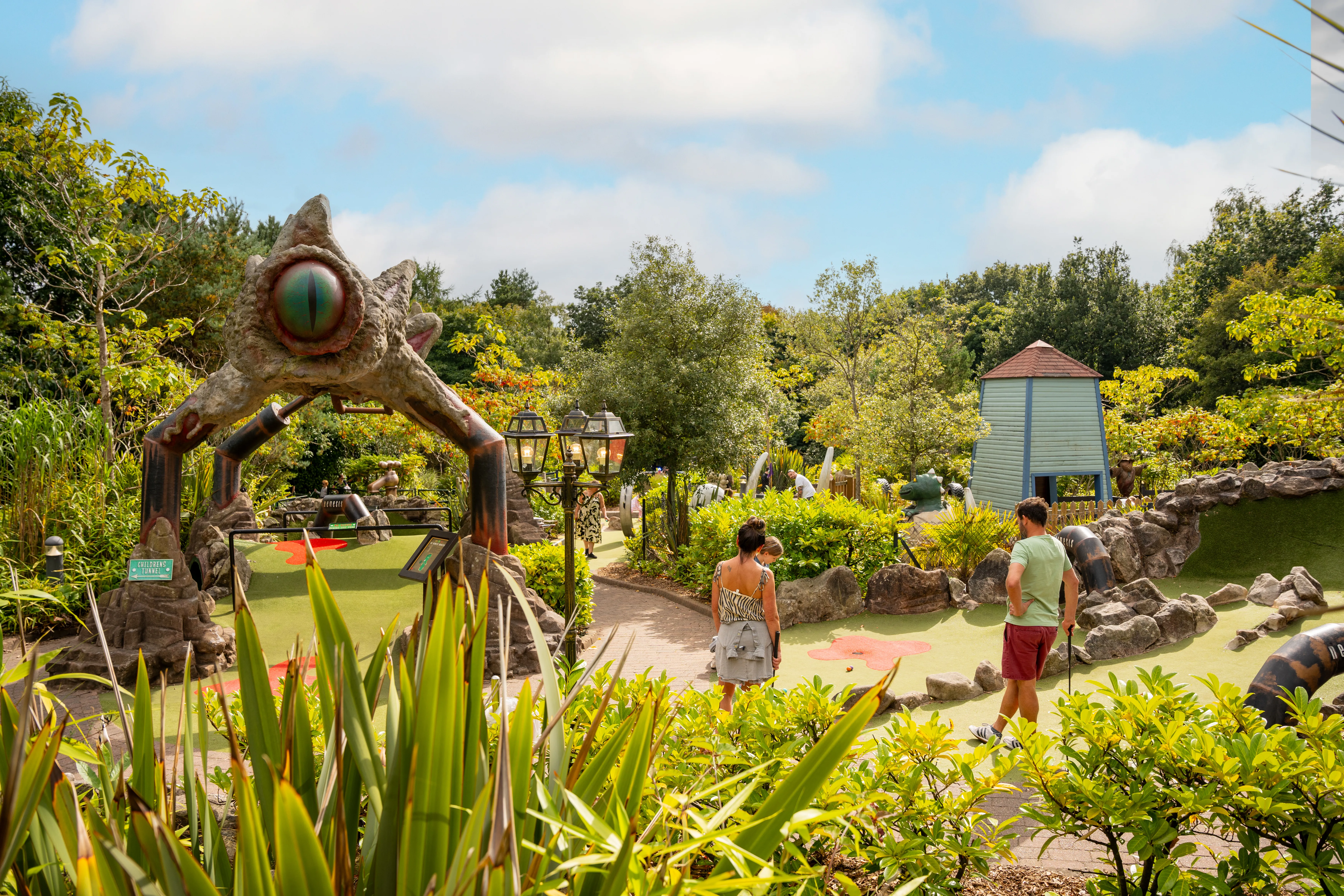 Extraordinary Golf course at Alton Towers Resort 