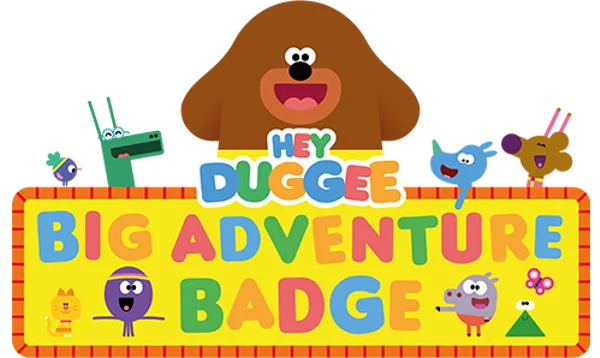 Hey Duggee Big Adventure Badge - 500 x 298px